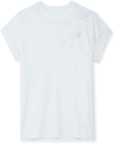 Zadig & Voltaire T-shirt Anya - Weiß