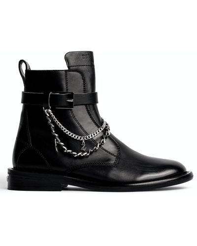 Bottines cloutées top zadig et voltaire