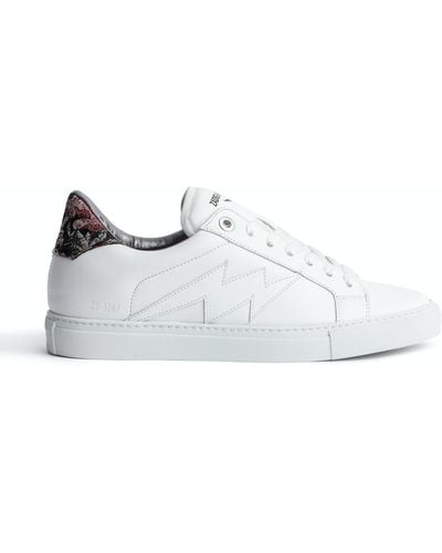 Zadig & Voltaire Zv1747 Trainers - White