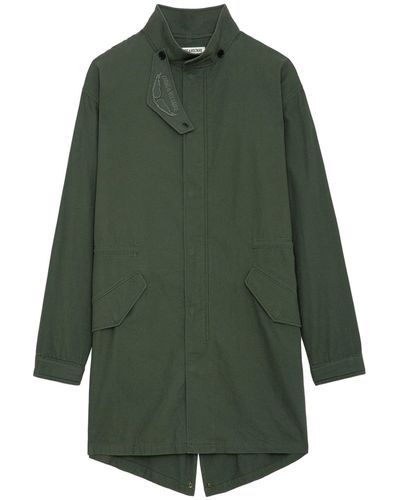 Zadig & Voltaire Parka Kadri - Verde