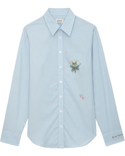 Zadig & Voltaire Taskiz Shirt - Blue