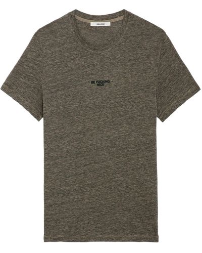 Zadig & Voltaire Tommy T-shirt - Green