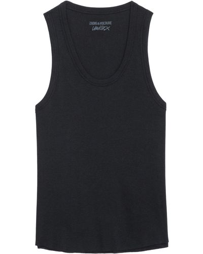 Zadig & Voltaire Camille Tank Top - Blue
