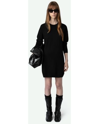 Zadig & Voltaire Kanjy Dress 100% Wool - Black