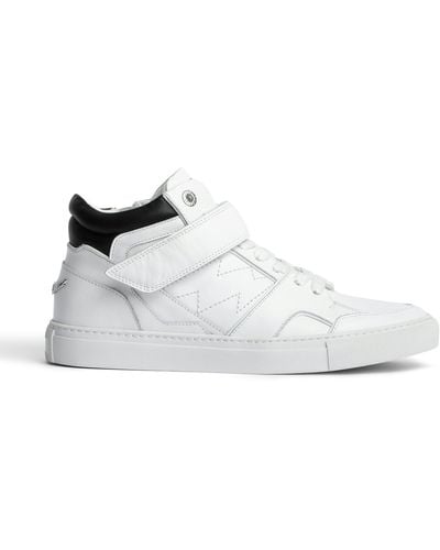 Zadig & Voltaire Klassische Sneakers - Weiß