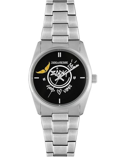Zadig & Voltaire Fusion Jormi Watch - Metallic