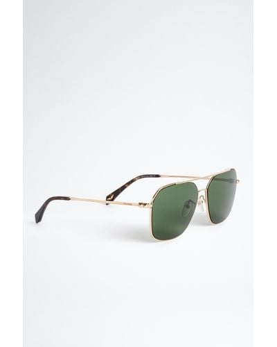 Zadig & Voltaire Lunettes shiny total rose gold - Multicolore