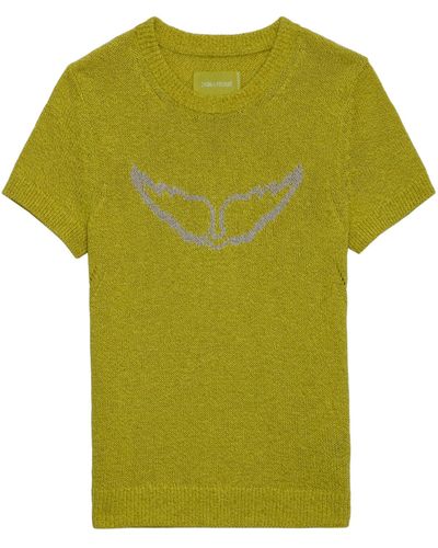 Zadig & Voltaire Sorly Wings Jumper - Green