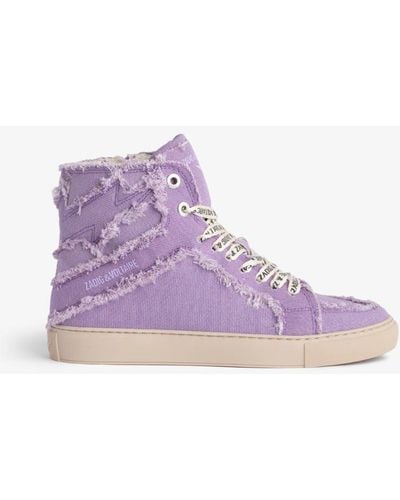 Purple Zadig & Voltaire Sneakers for Women | Lyst