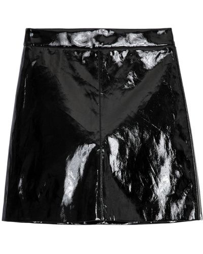 Zadig & Voltaire Rock Jinette Vinyl - Schwarz