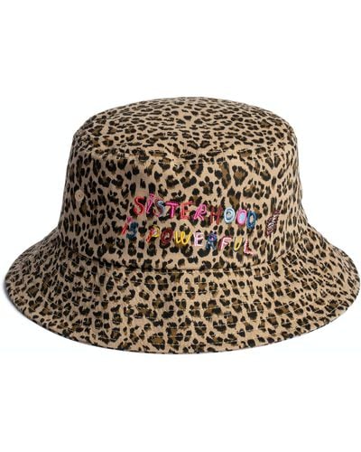 Zadig & Voltaire Band Of Sisters Bucket Hat - Natural