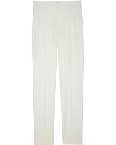 Zadig & Voltaire Prune Trousers - White