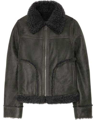 Zadig & Voltaire Kady Leather Jacket - Black
