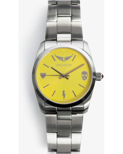 Zadig & Voltaire Time2love Watch - Metallic
