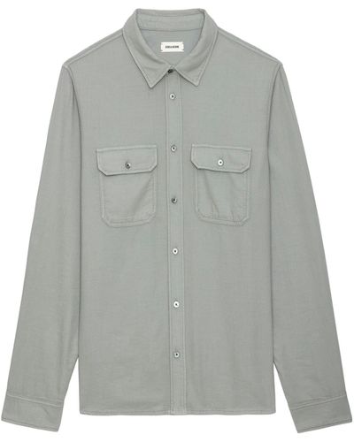 Zadig & Voltaire Stan Shirt - Grey