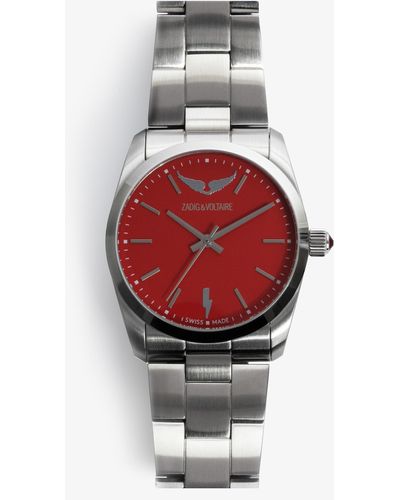 Zadig & Voltaire Reloj Time2love - Rojo