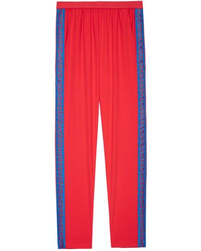 Zadig & Voltaire Paula Trousers - Red