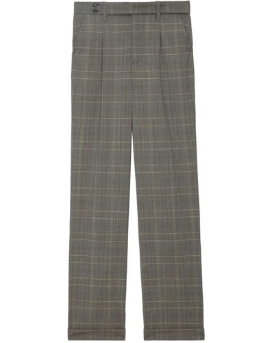 Zadig & Voltaire Straight Trousers - Grey
