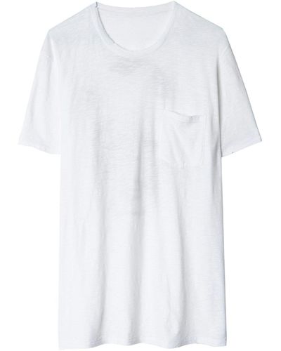 Zadig & Voltaire Camiseta Stockholm - Blanco