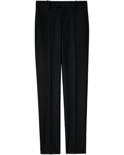 Zadig & Voltaire Prune Strass Star Trousers - Black