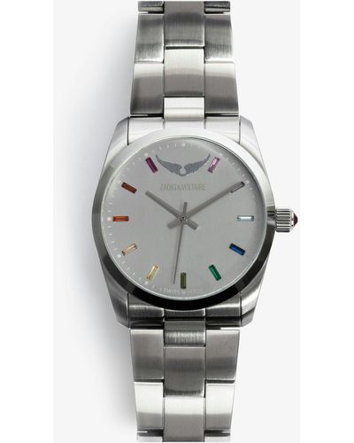 Zadig & Voltaire Reloj Time2love - Gris