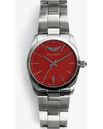 Zadig & Voltaire Uhr Time2love - Rot