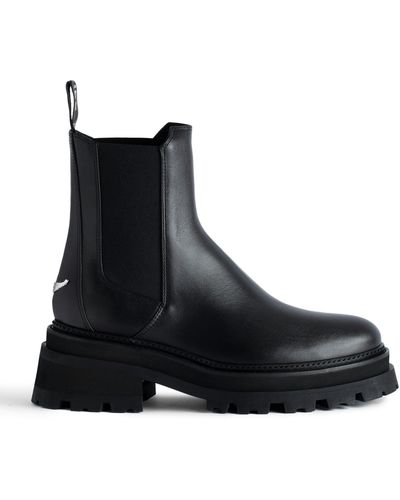 Zadig & Voltaire Botines Chelsea Ride - Negro