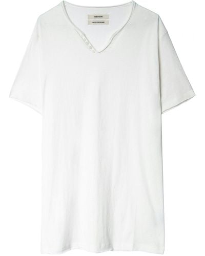 Zadig & Voltaire T-Shirt Tommy Arrow - Blanc