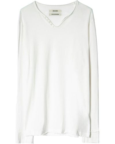 Zadig & Voltaire T-shirt Monastir - Blanc