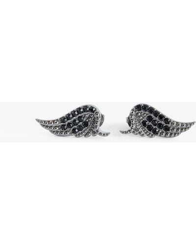 Zadig & Voltaire Rock Earrings - White
