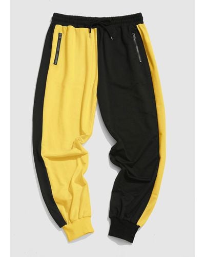 mens yellow nike sweatpants