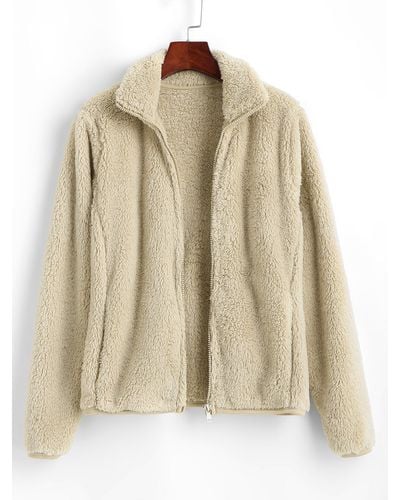 Zaful on sale furry jacket