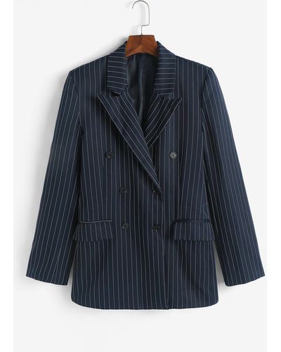 Pinstripe Blazers for Women - Up to 76% off | Lyst