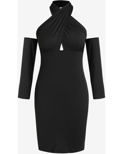 Plus Size Cold Shoulder Dresses for Women - Up to 62% off | Lyst