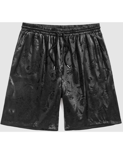 Black Satin Shorts for Men - Up to 70% off | Lyst