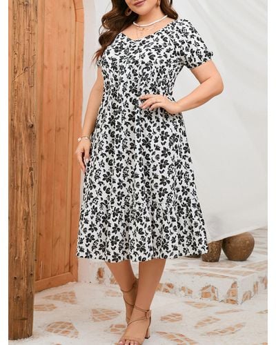 newness vil beslutte pint Plus Size Dresses for Women - Up to 76% off | Lyst