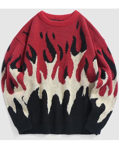 Zaful Crew neck sweaters for Men | Online Sale up to 62% off | Lyst