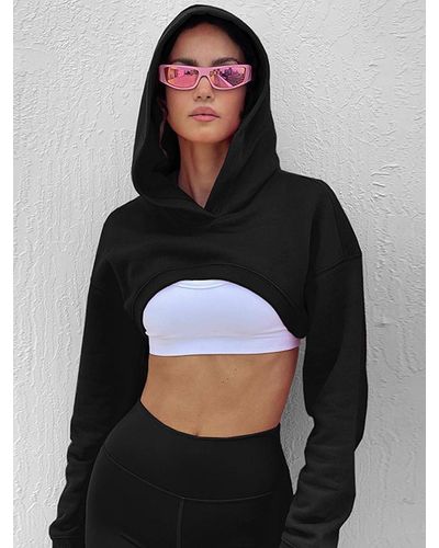 Zaful clearance black hoodie
