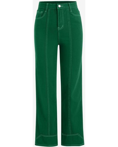 Green Zaful Jeans for Women | Lyst