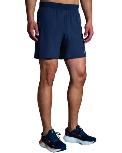 Brooks Sherpa 7 Shorts - Blue