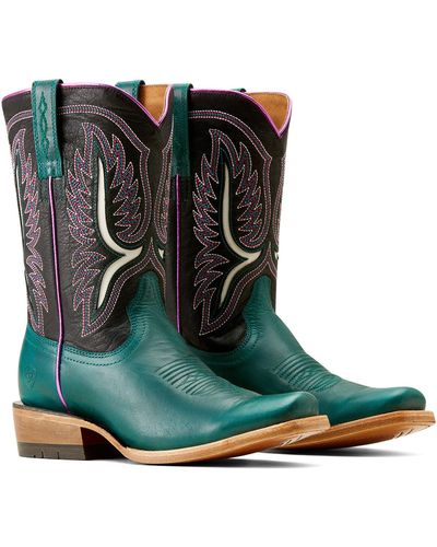 Ariat Futurity Colt Western Boots - Green