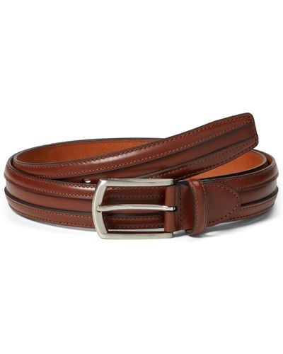 Johnston & Murphy Double Calf Belt - Black