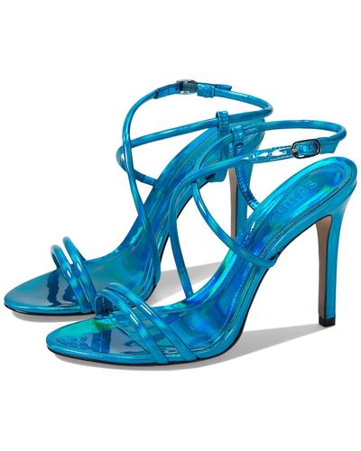 SCHUTZ SHOES Aimee Heeled Sandals - Blue