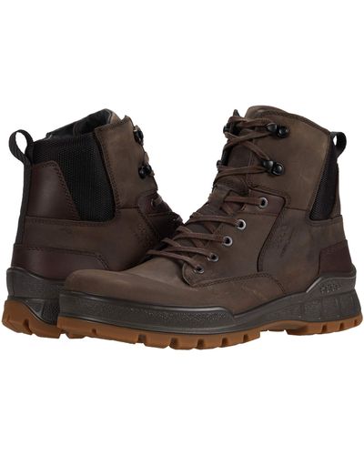 Ecco iron cap toe boot cheap