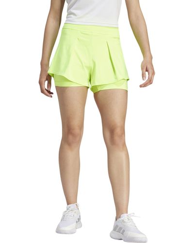 adidas Tennis Match Shorts - Yellow