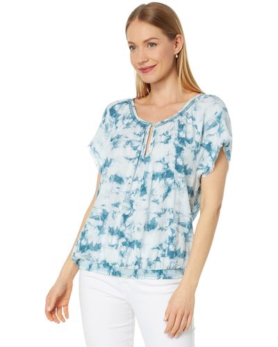 Carve Designs Lilly Top - Blue