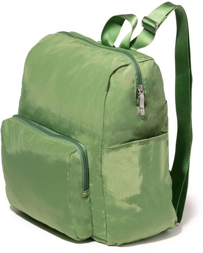 Baggallini Carryall Packable Backpack - Green