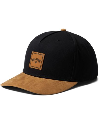 Billabong Stacked Snapback Hat - Black
