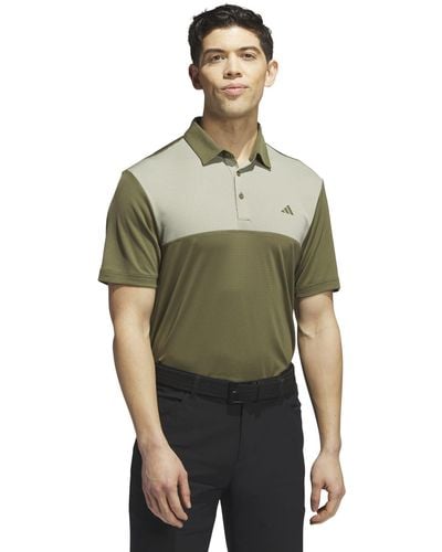 adidas Originals Core Color-block Polo Shirt - Green