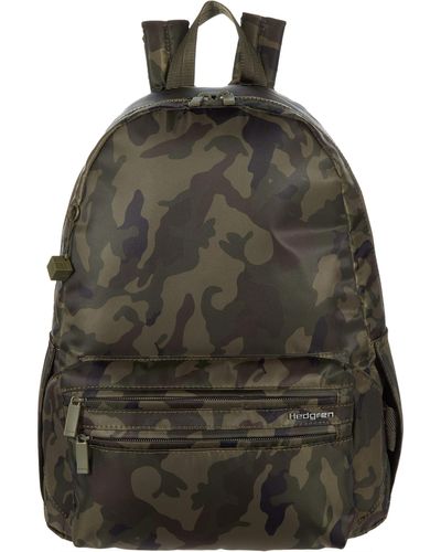 Hedgren Earth Eco Backpack W/ Detachable Waist Bag - Green